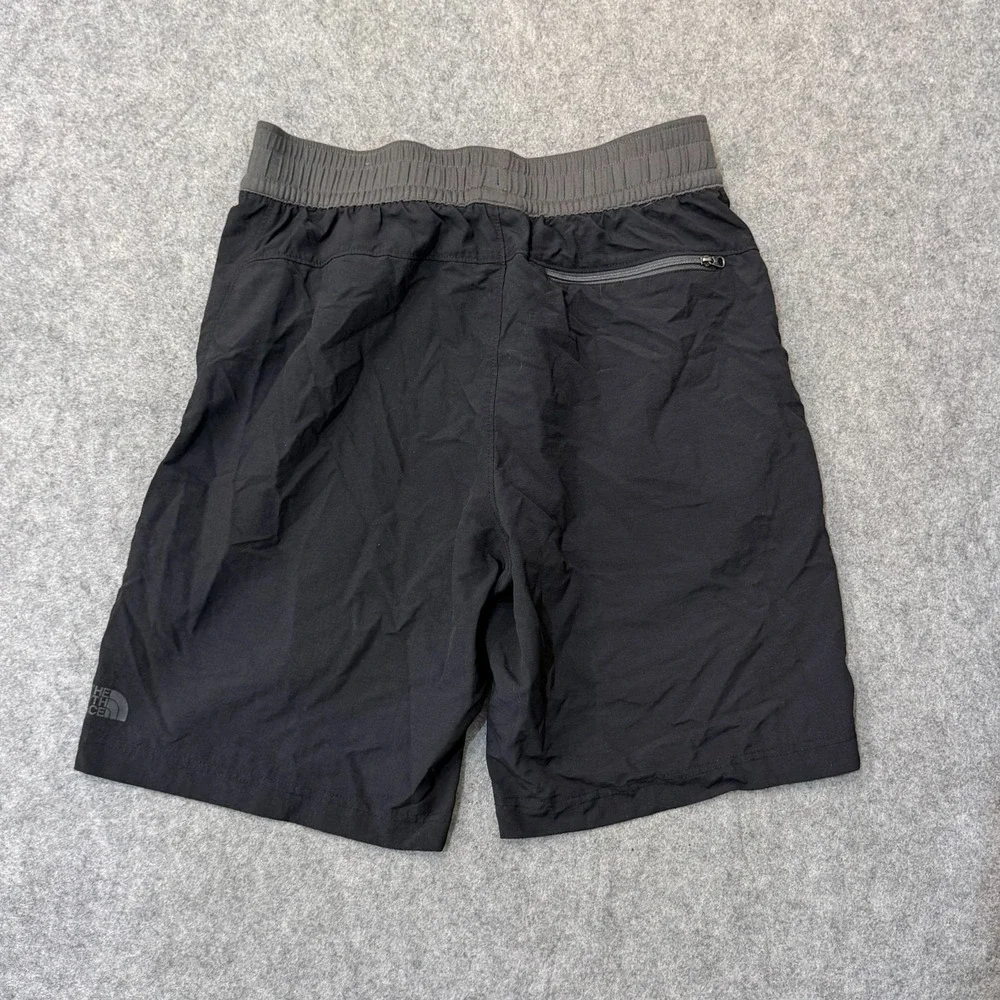 The North Face Charcoal Gray Black Activewear Running Shorts Men's Size Small
